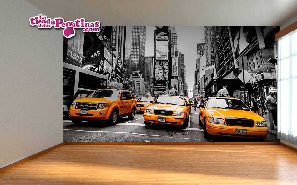 Fotomural táxis de Nueva York